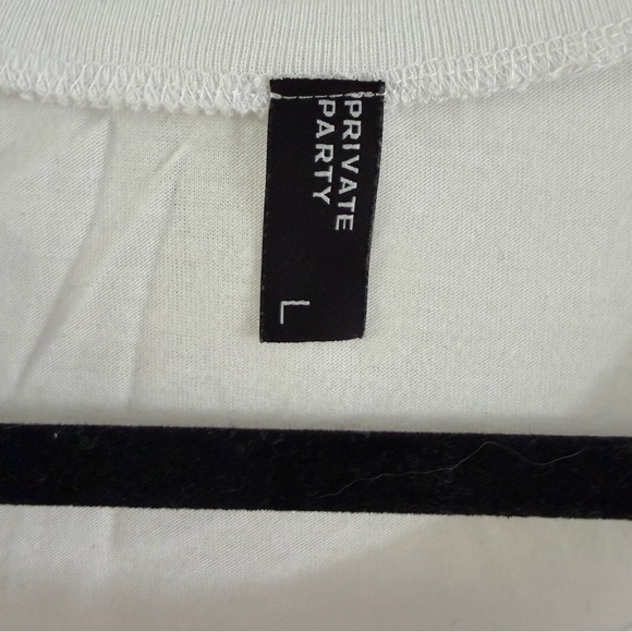 PRIVATE PARTY White Tank Top with Pink 'BRIDE' Print - Picture 2 of 3